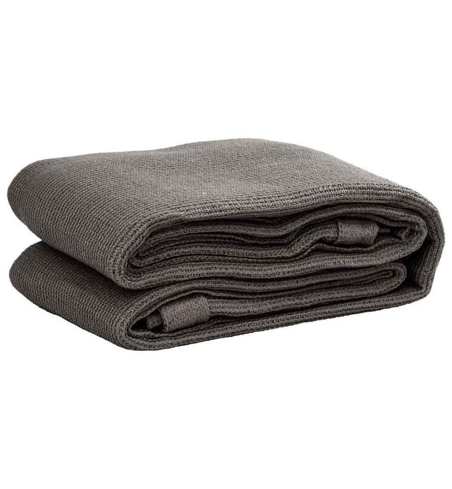 Zeltteppich 250x250 cm Anthrazit HDPE