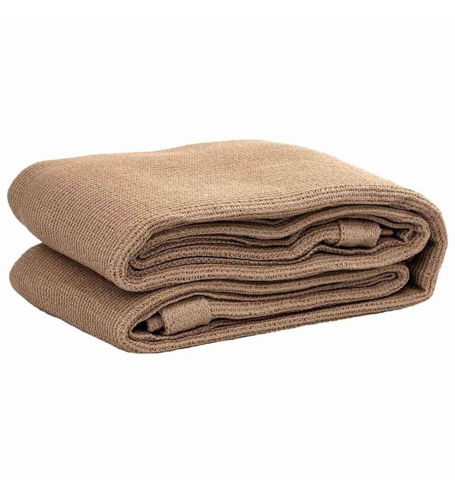 Zeltteppich 400x400 cm Taupe