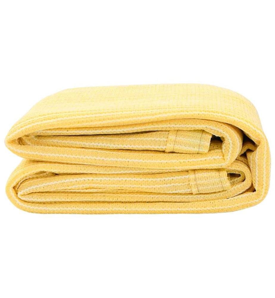 Zeltteppich 200x200 cm Beige