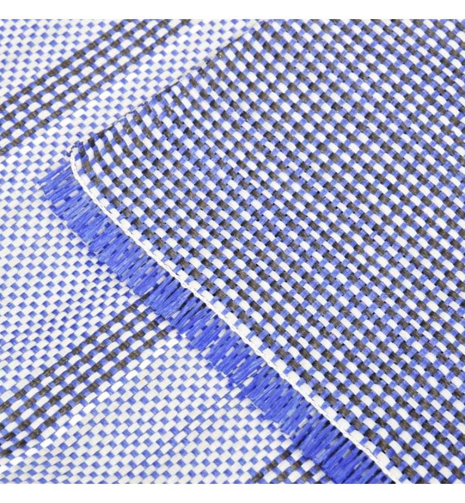 Zeltteppich 250x200 cm Blau