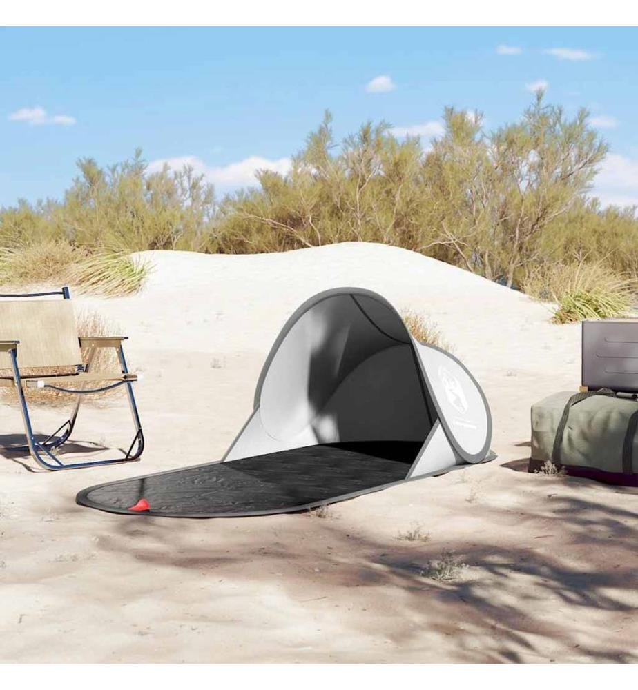 Strandzelt Grau Pop-Up Wasserdicht