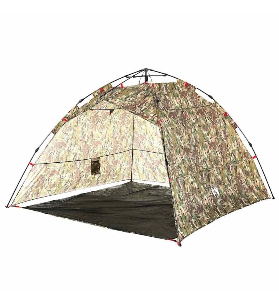 Angelzelt 4 Personen Tarnmuster Quick Release