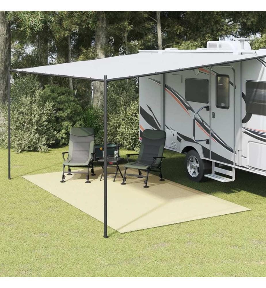 Zeltteppich Creme 4x2,5 m