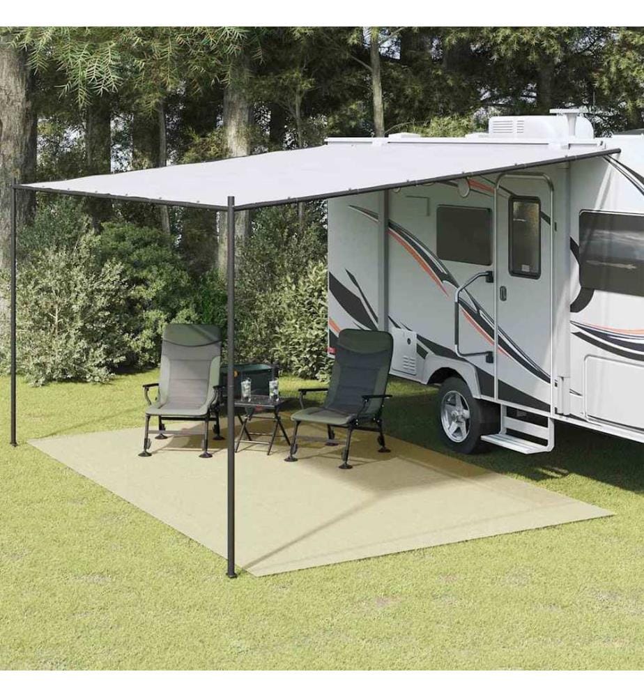 Zeltteppich Creme 6x3 m