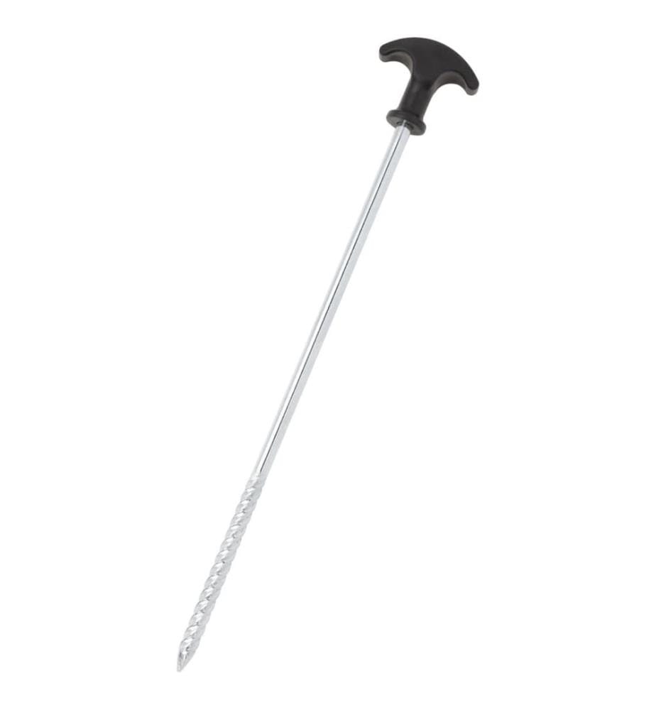 Zeltheringe 12 Stk. 30 cm Ø7 mm Verzinkter Stahl