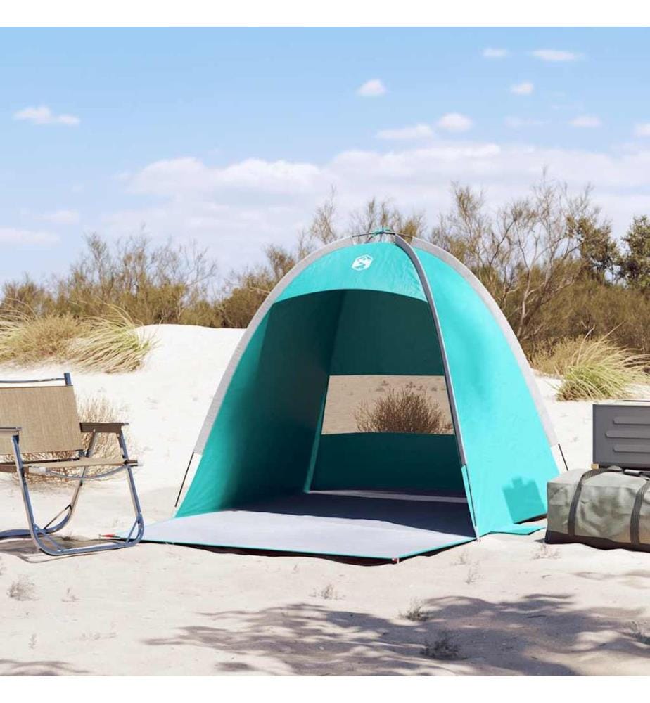 Tente de plage 3 personnes vert imperméable