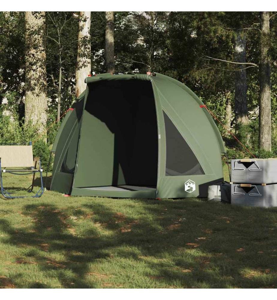 Tente de pêche vert olive imperméable
