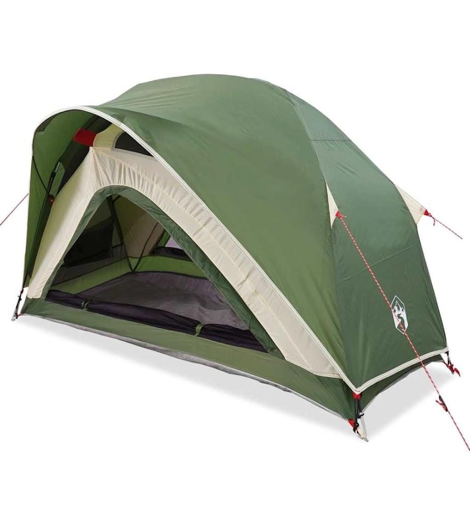 Tente de camping 1 personne vert imperméable