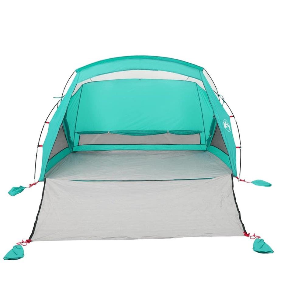 Tente de plage 2 personnes vert imperméable