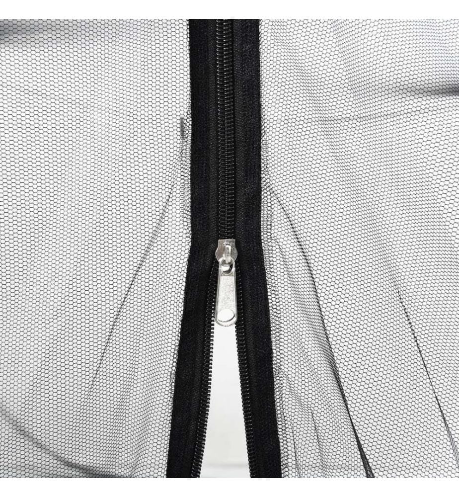 Moskitonetz für Sonnenschirm 220 Mesh Schwarz F300x230 cm