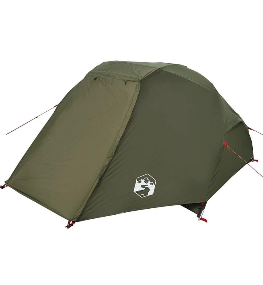 Tente de pêche 3 personnes vert olive imperméable