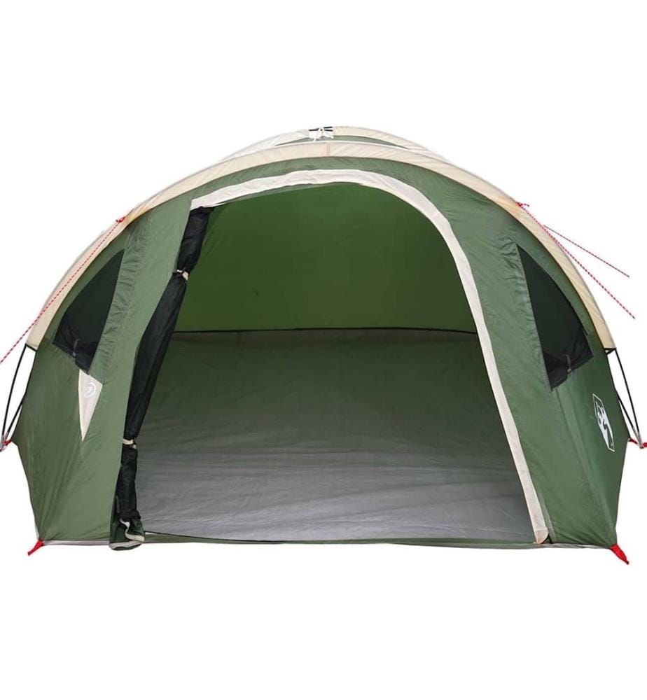 Campingzelt mit Dach Grün 308 x 268 x 130 cm Polyester