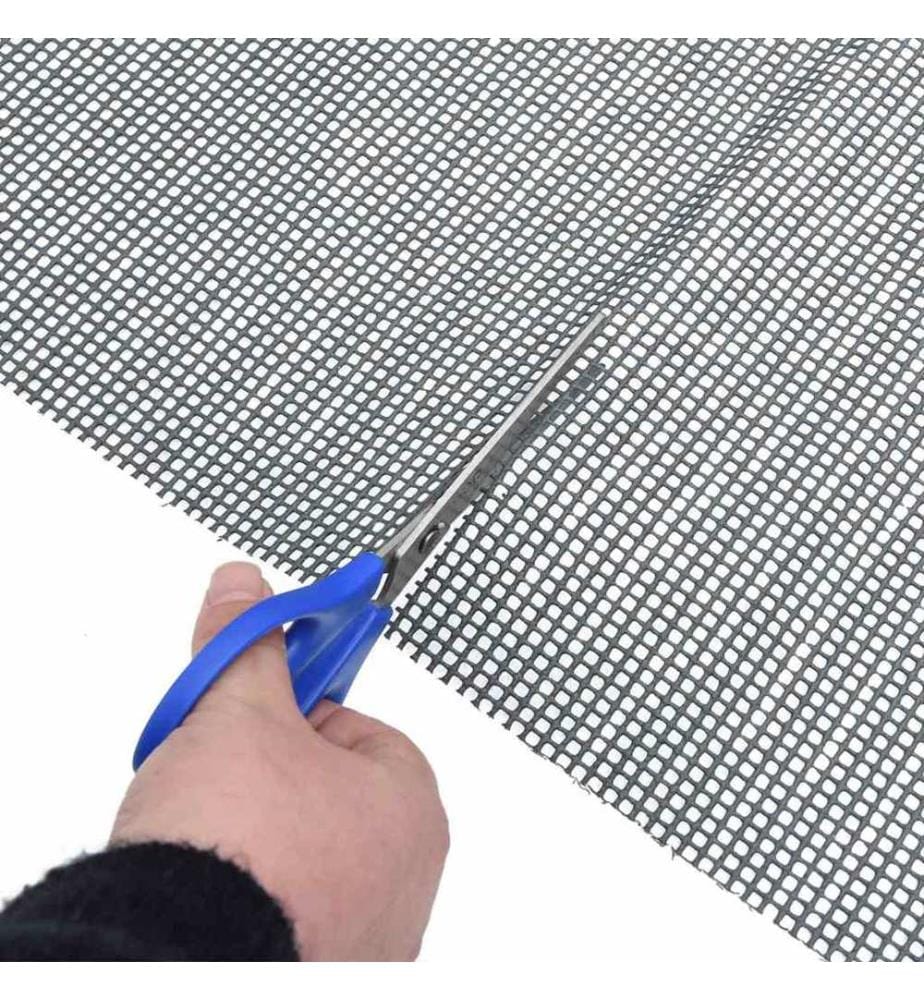 Zeltteppich Anthrazit 400 x 350 cm Polyester