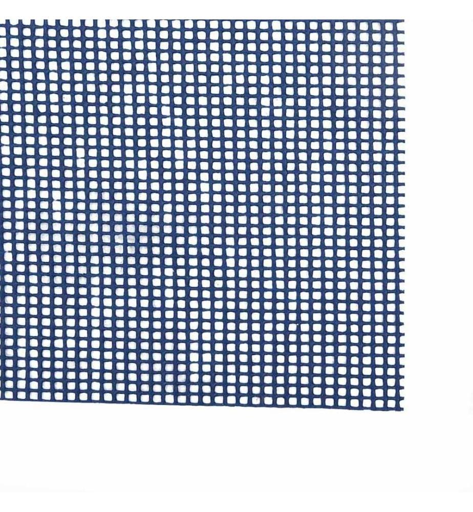 Zeltteppich Blau 400 x 350 cm Polyester