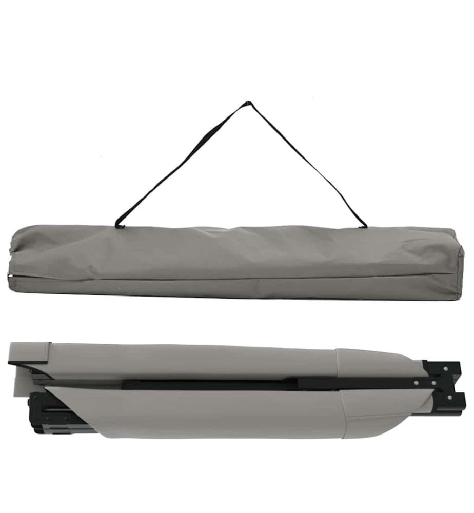 Klapp Schlafbett fürs Camping Grau 193 x 69 x 45 cm