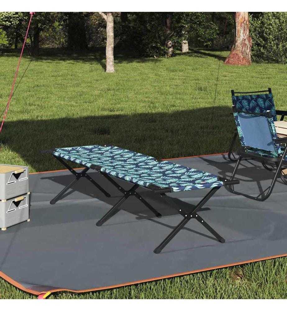 Lit de camping pliant Foret 193 x 69 x 45 cm Tissu Oxford