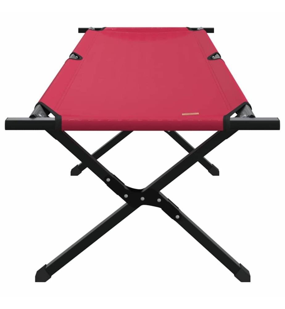 Klapp Schlafbett fürs Camping 2 pcs Rot 193 x 69 x 45 cm