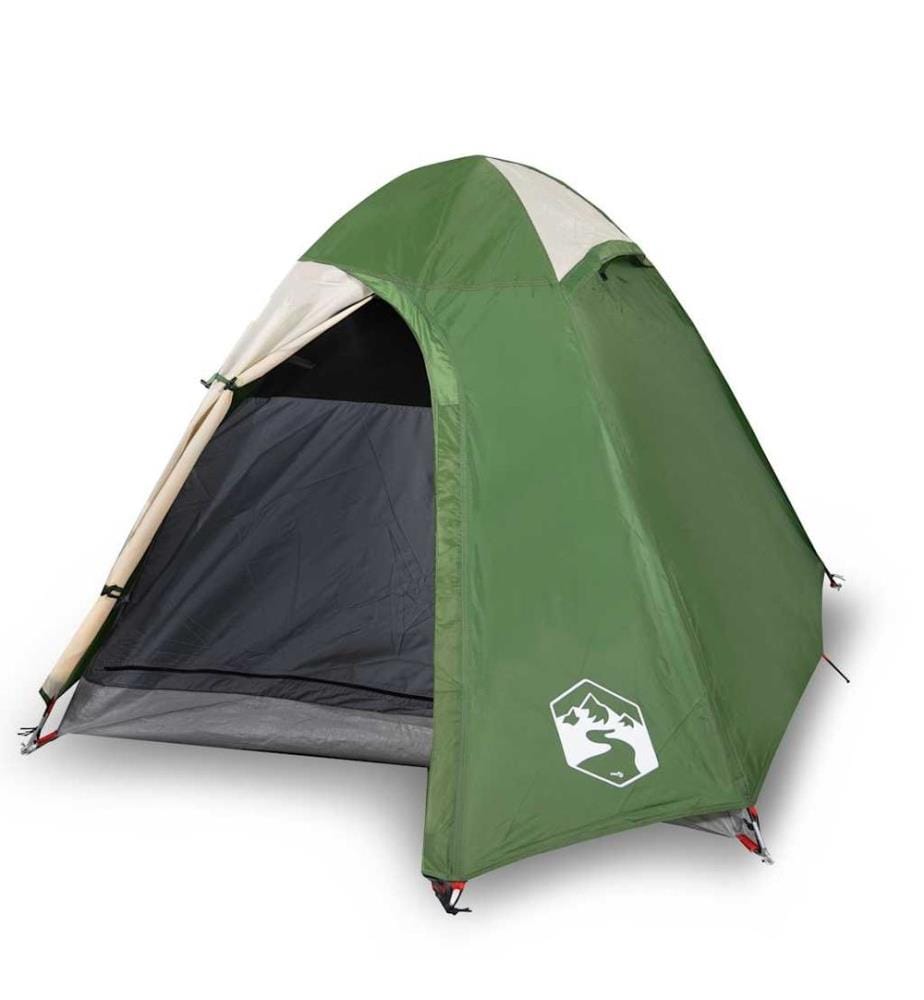 Tente de camping à dôme 2 personne vert imperméable