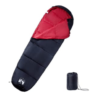 Mumienschlafsack für Erwachsene Camping 3 Jahreszeiten