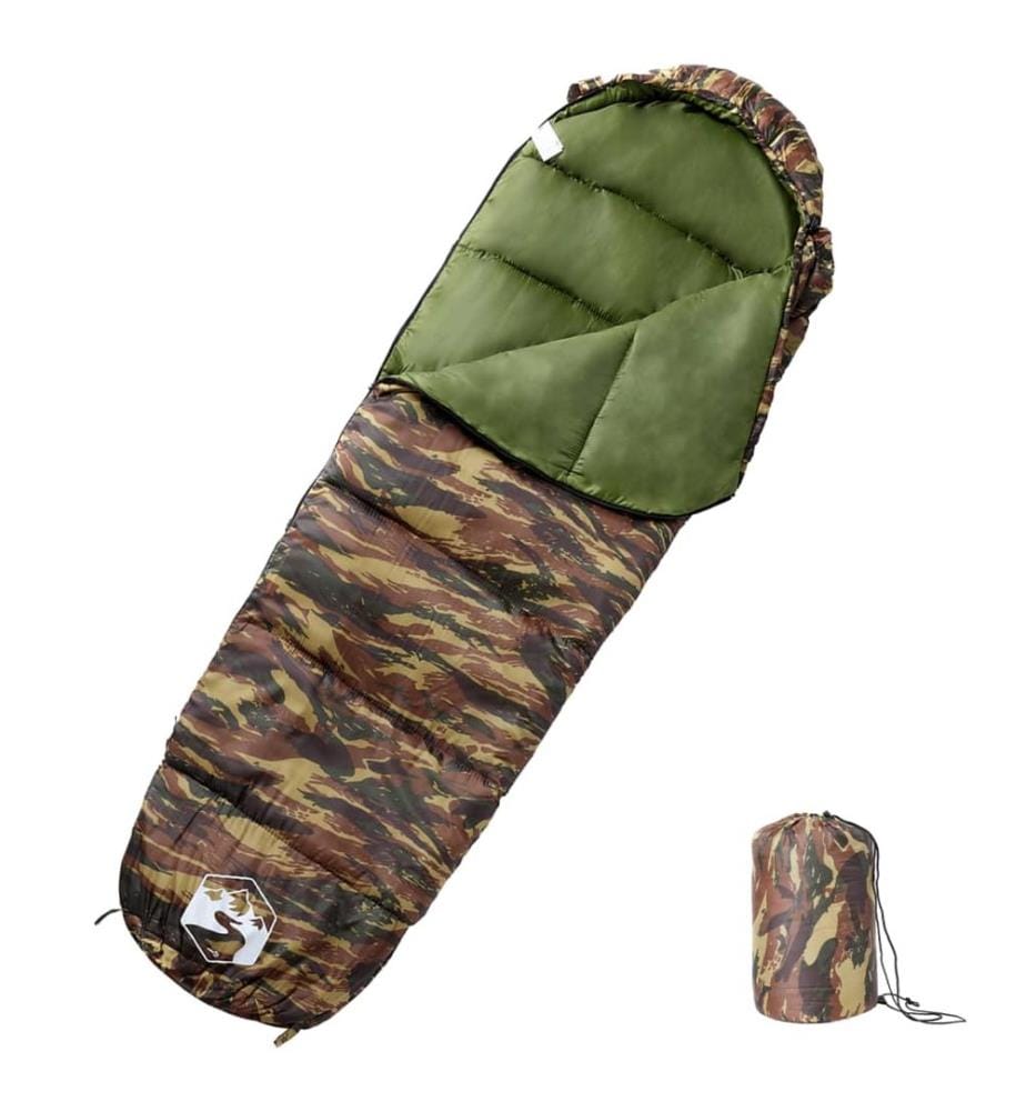 Mumienschlafsack für Erwachsene Camping 3 Jahreszeiten