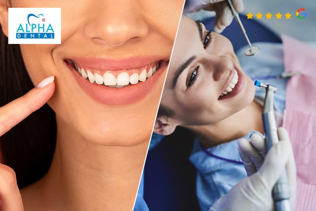 Professionelle Dentalhygiene oder Powerbleaching