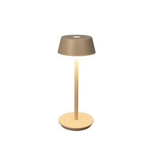 Konstsmide Lampe de table USB Lyon Sand, 2700-4000 K / RGB gradable