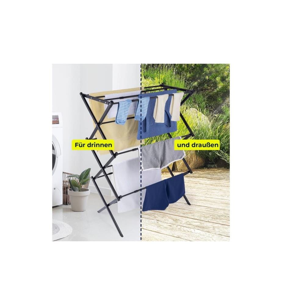 EASYMAXX - Séchoir à linge 12 m