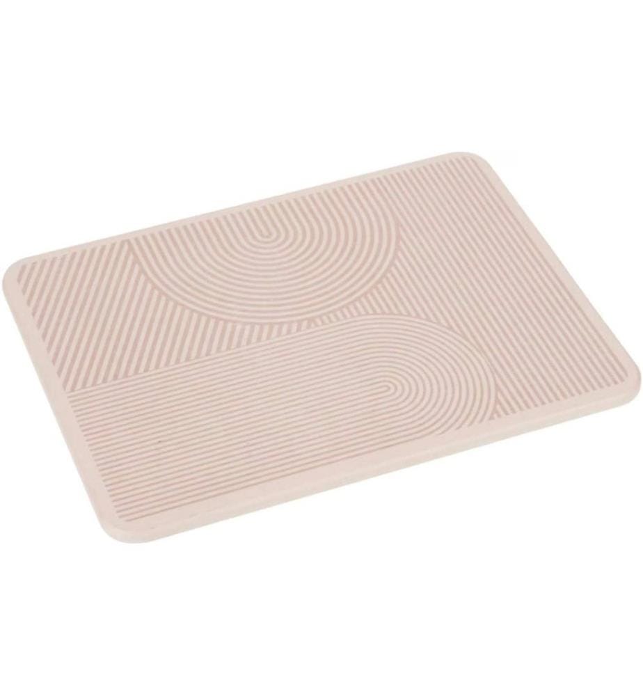 WENKO - Abtropfmatte Damon 40 x 30 cm, Beige