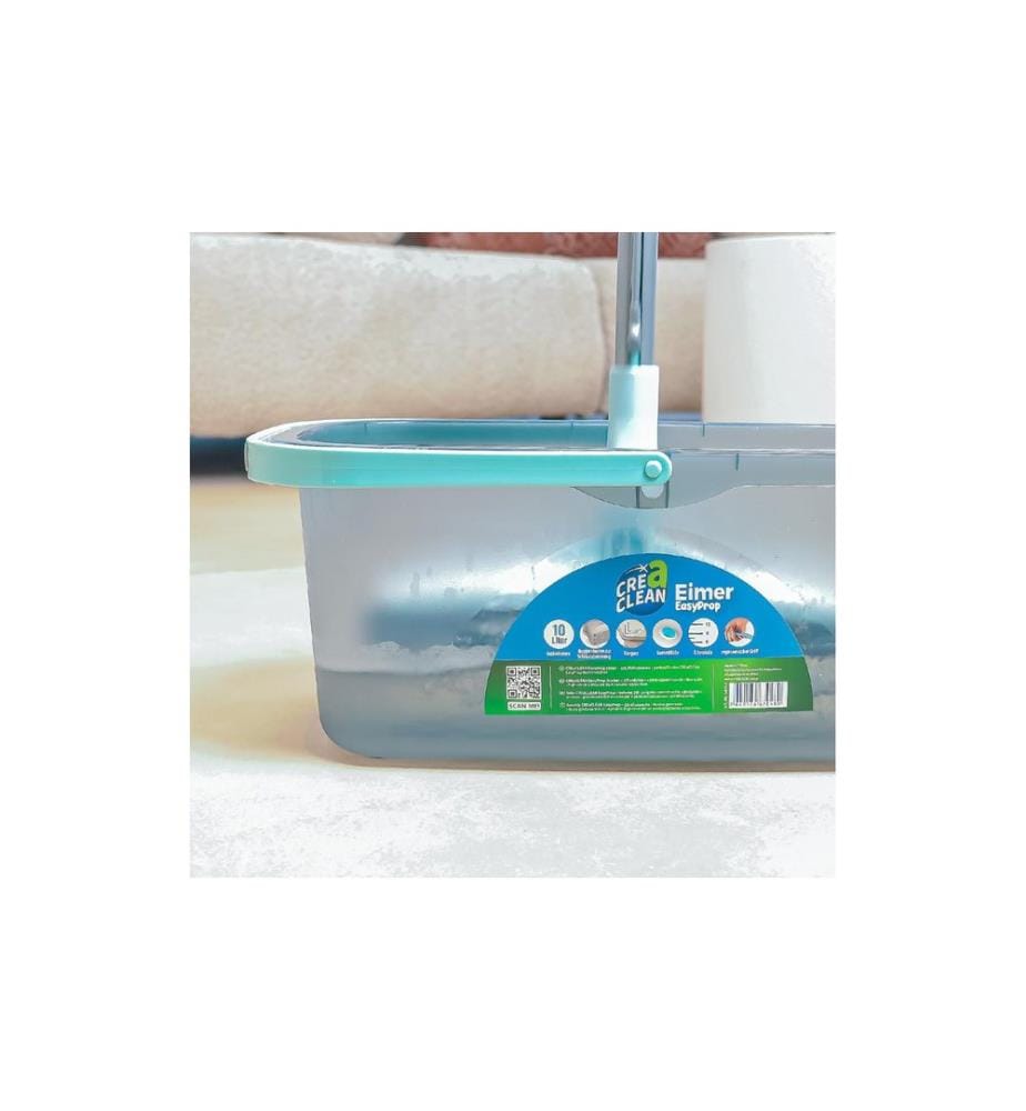 CreaClean - Putzeimer EasyProp 10 l, Grau