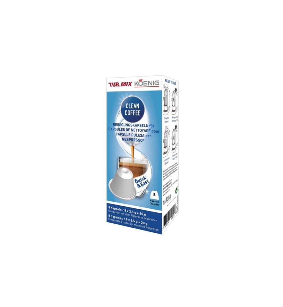 Koenig - Détartrant  Clean Coffee 8 x 2.5 g