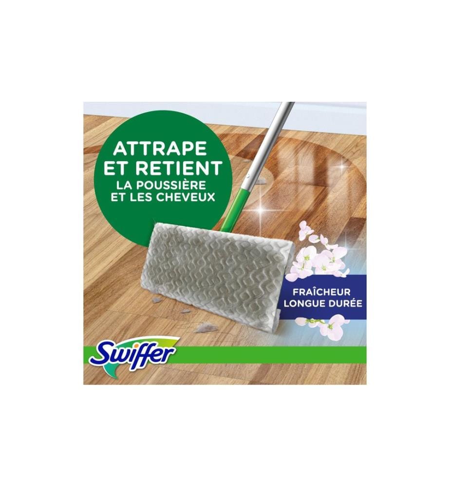 SWIFFER - Kit de recharge eCOM 120 Sec + 3Wet