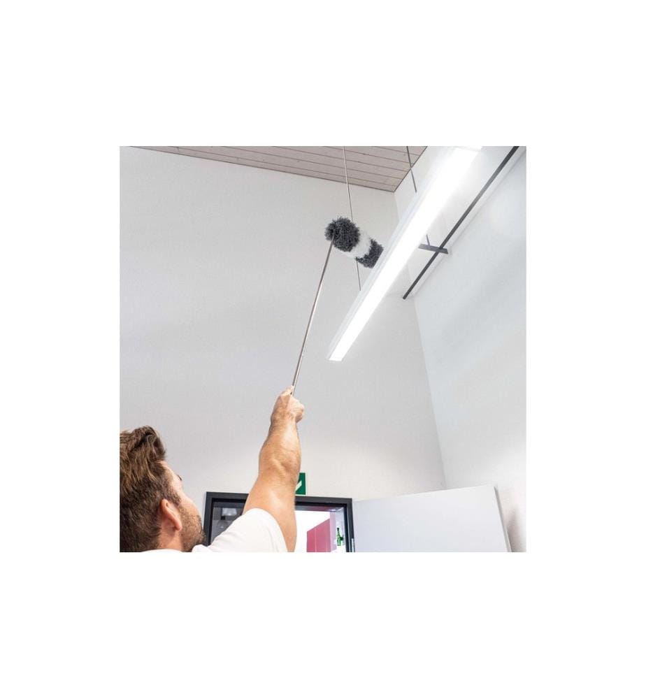 CreaClean - Staubwedel 245 cm Grau/Weiss