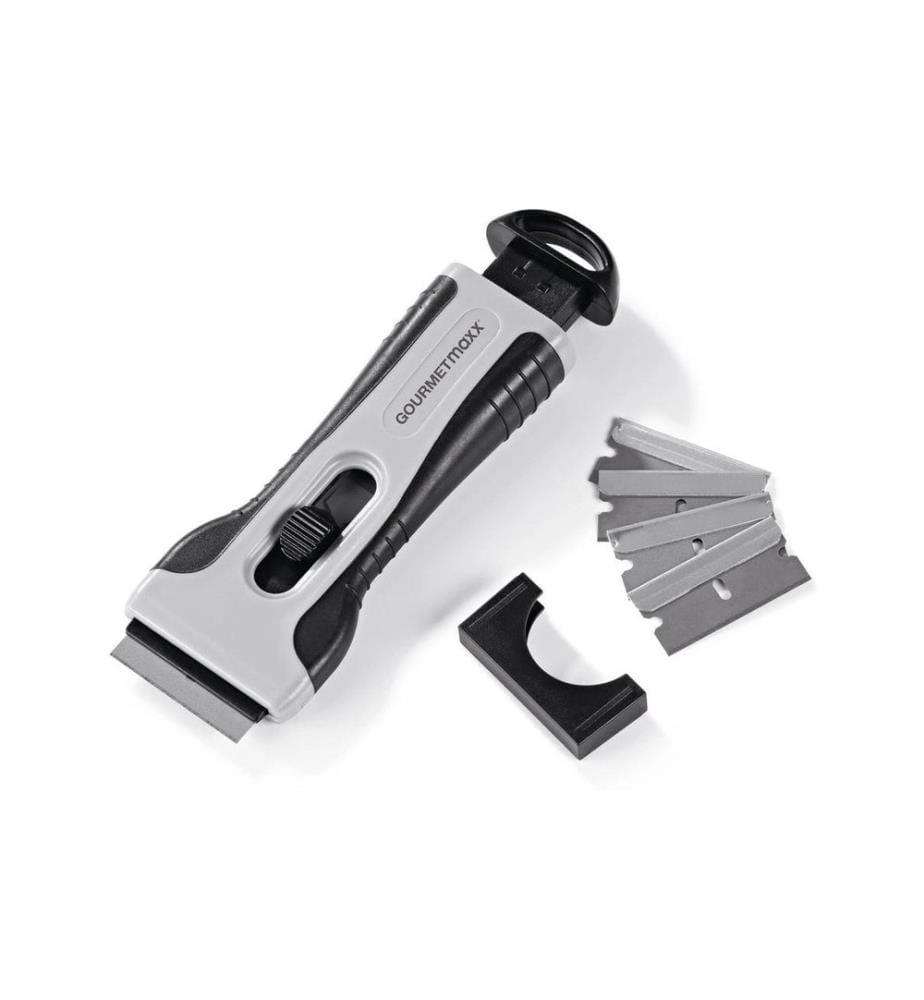 GOURMETMAXX - Grattoir vitrocéramique 4 lames de rechange