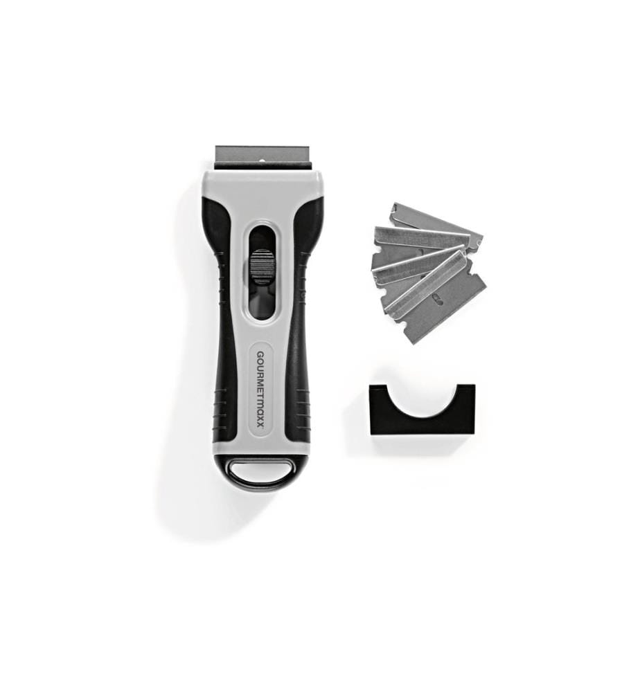GOURMETMAXX - Grattoir vitrocéramique 4 lames de rechange