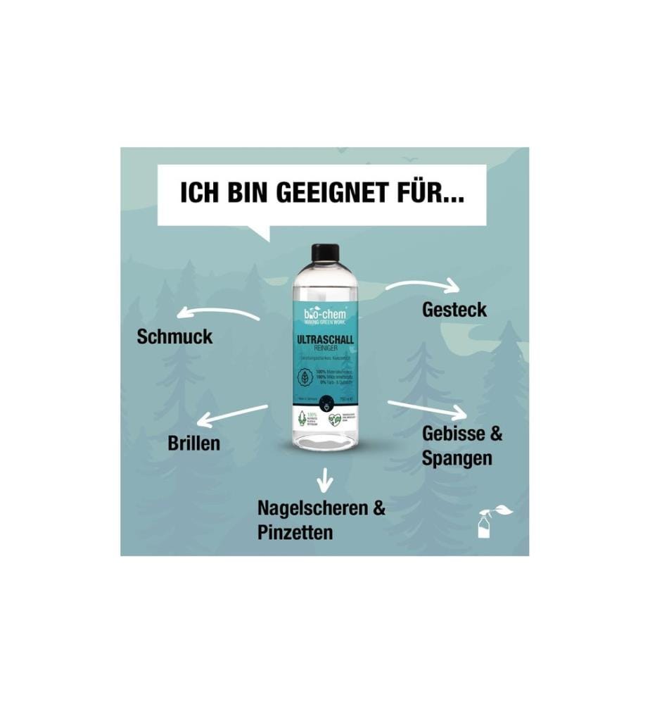 Bio Chem - Nettoyeur à ultrasons 750 ml