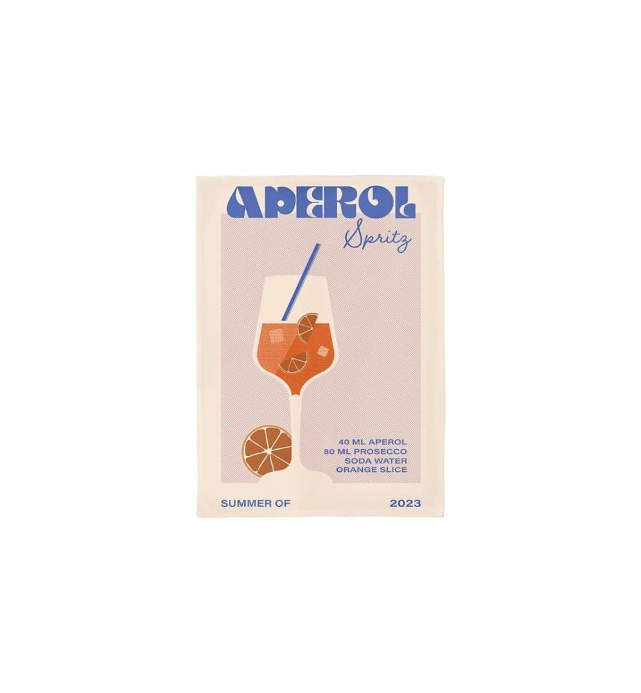 CHIC MIC - Geschirrtuch Aperol (2025) 50 x 70 cm