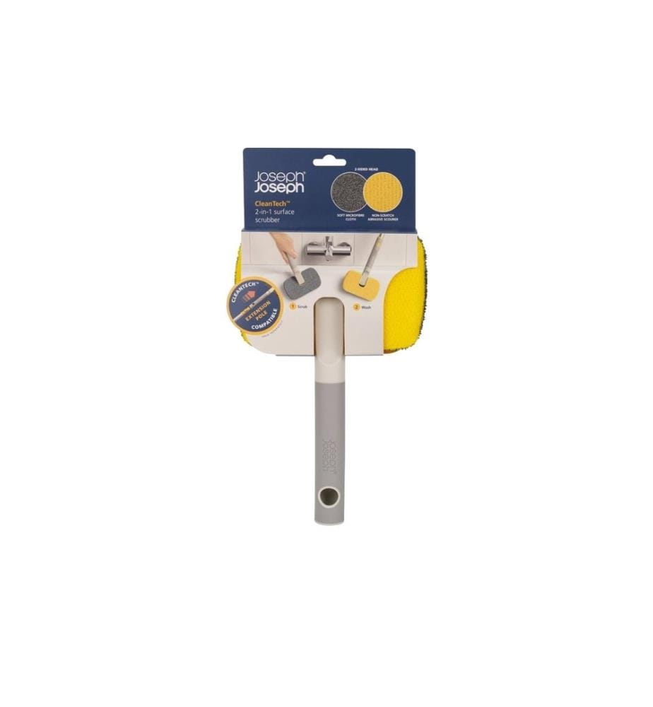 Joseph Joseph - Bodenwischer-Kopf CleanTech 2-in-1, 3.5 x 17 x 18.5 cm