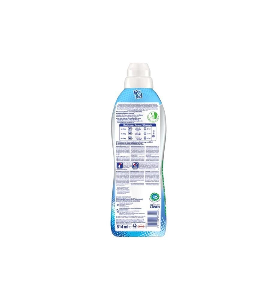 Vernel - Weichspüler Fresh Control Cool Fresh 814 ml