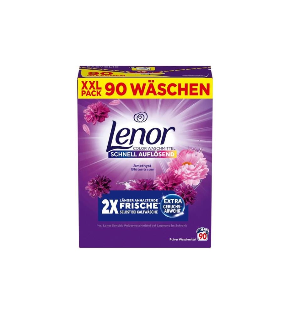Lenor - Lessive en poudre Rêve de fleurs 4.5 kg