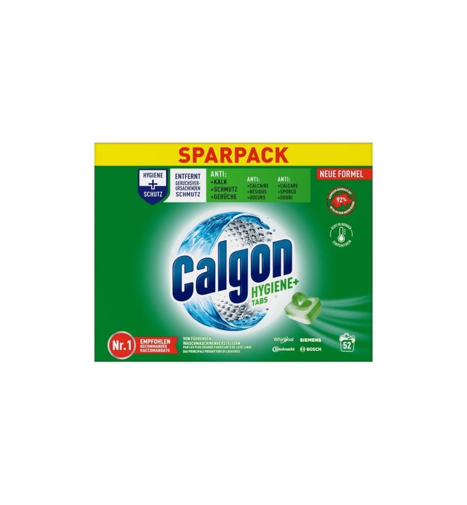 Calgon - Agents de nettoyage des machines Hygiene Plus Tabs 52 Pièce/s