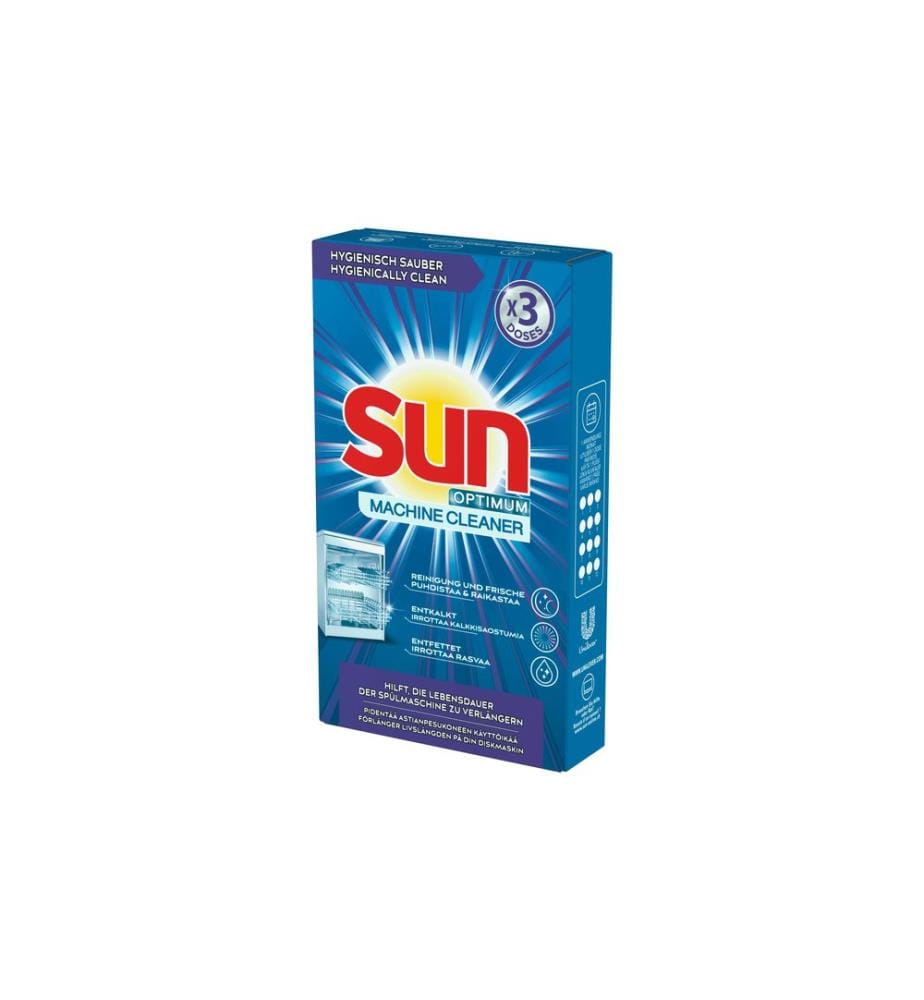 SUN - All-in-1 Boost Poudre l'entretien des machines 3 x 40 g