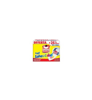 Omino Bianco - Chiffons absorbants pour peinture Fogli Salva i Colori 20 Pièce/s