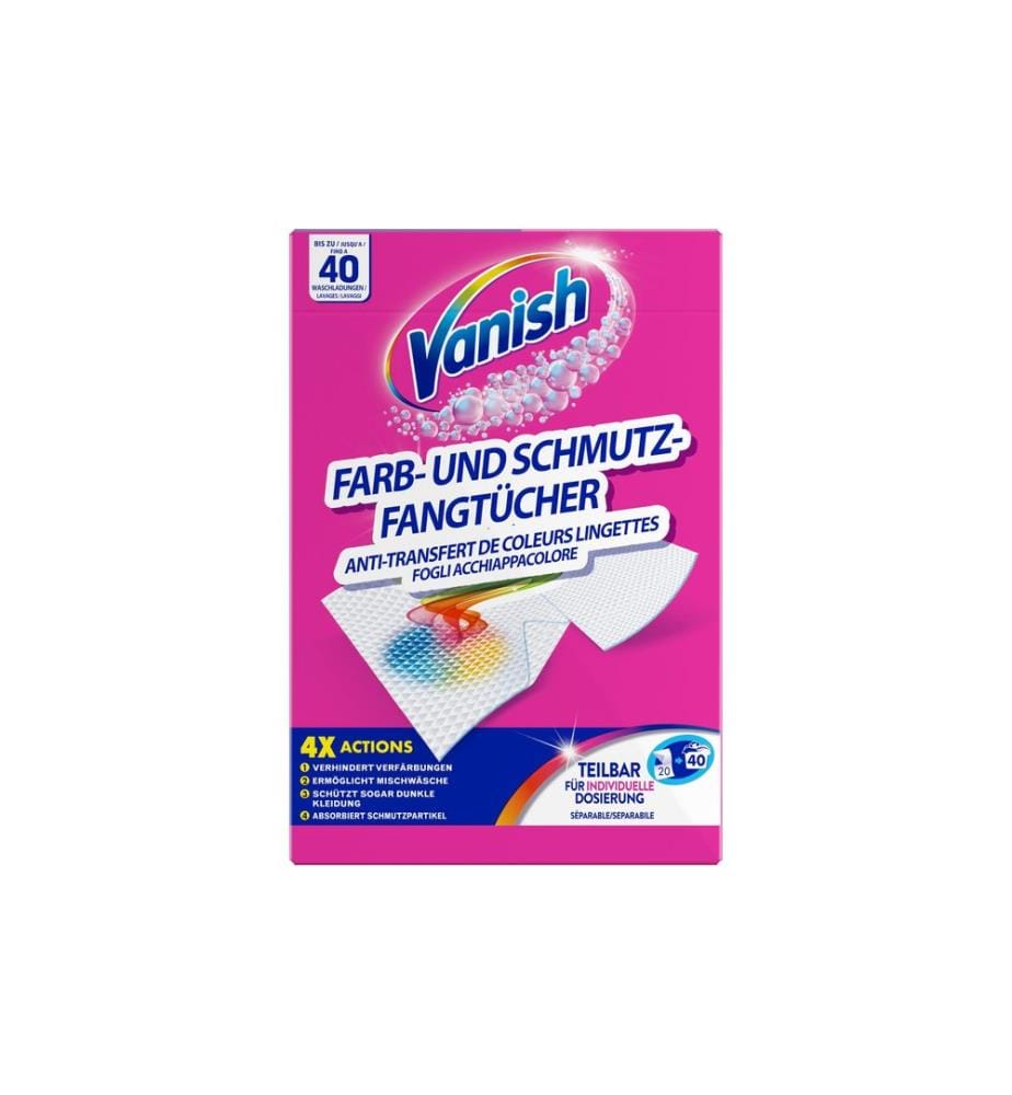 Vanish - Farb- und Schmutzfangtücher 20 Stück