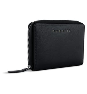 Bugatti - Portefeuille Mira 12 cm, noir