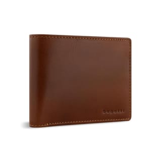 Bugatti - Portefeuille Remo - Pochette à billets Cognac