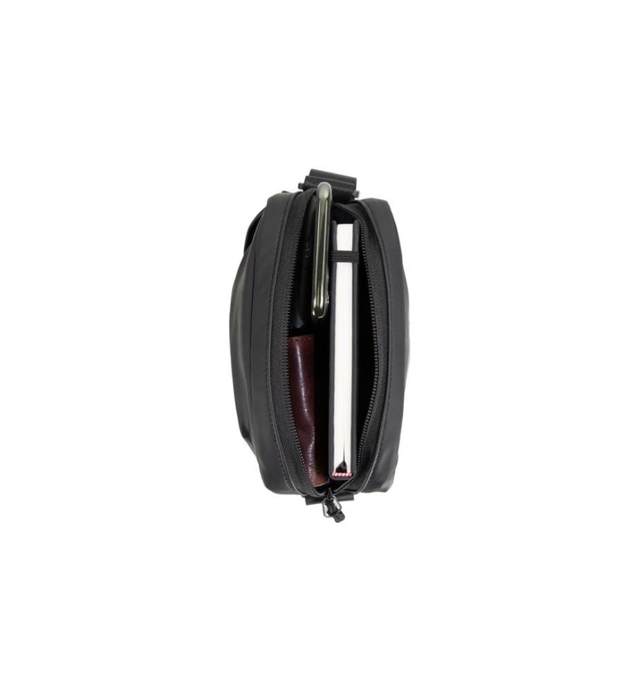Bugatti - Schultertasche Blanc Schwarz