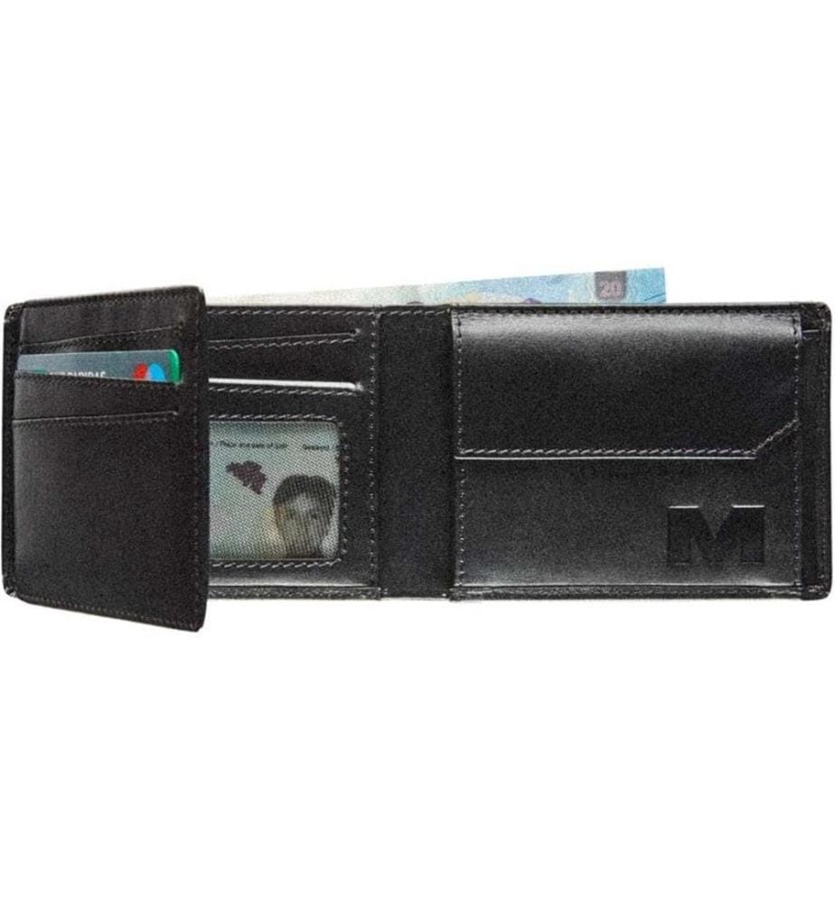 MAVERICK - Portefeuille All Black 11 x 8.1 cm