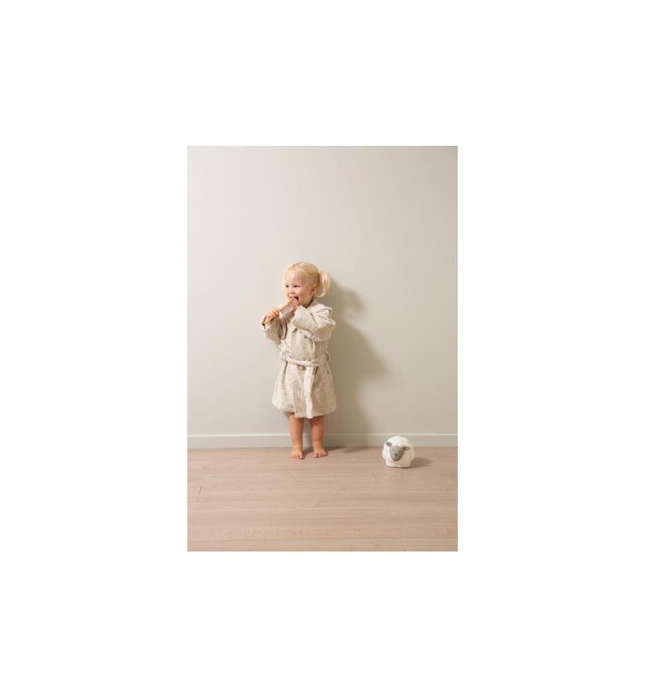 ZEWI bébé-jou Peignoir en tissu éponge Dear Goose, beige, taille 86/92