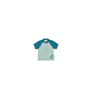 STERNTALER - Chemise UV manches courtes Dino 110/116, Vert glacé