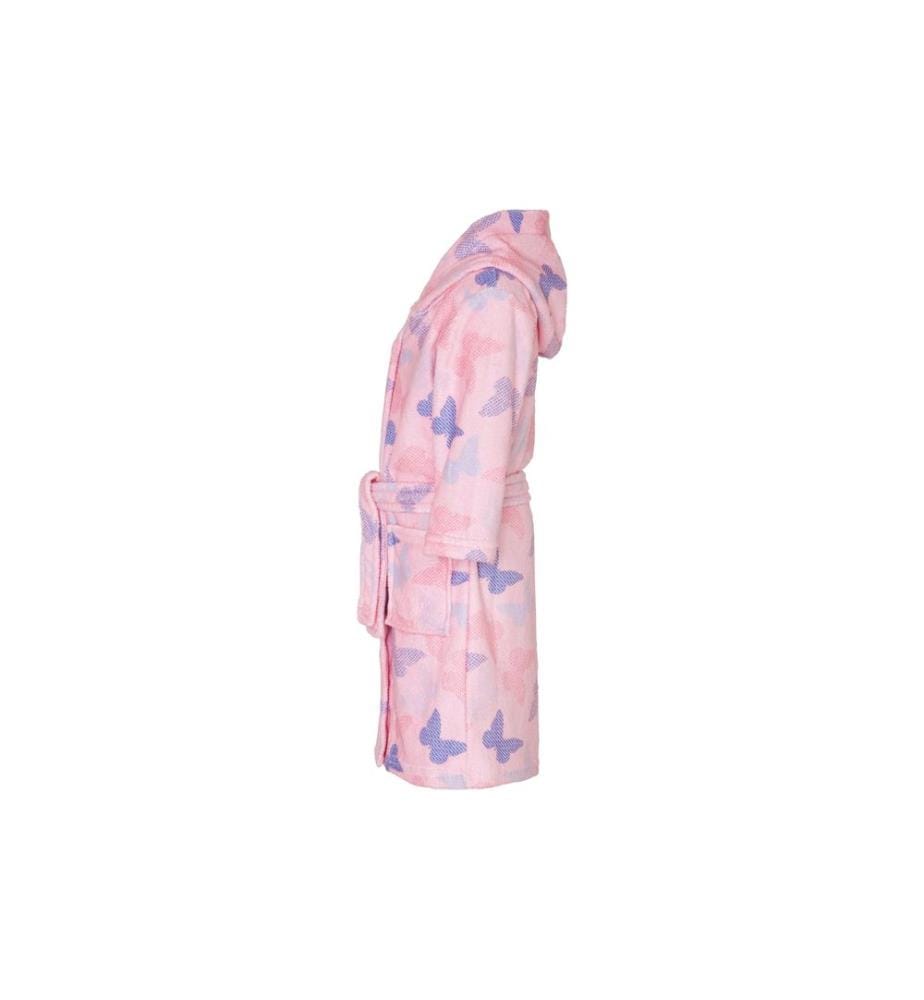 PLAYSHOES - Peignoir polaire papillons Rose T. 110/116